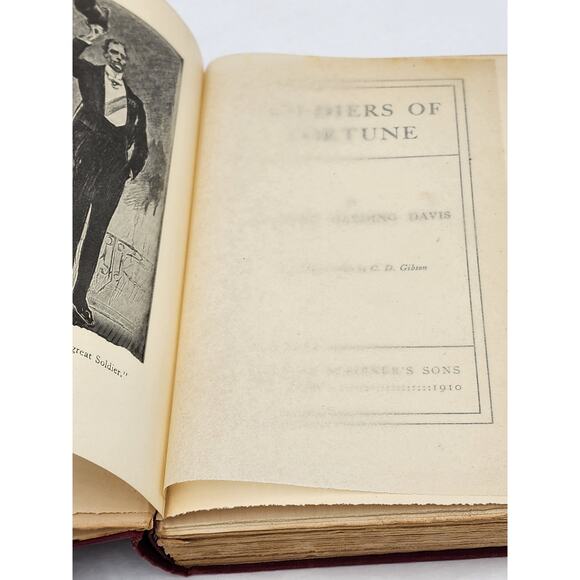 Soldiers Of Fortune By Richard Harding Days Antiquarian Antique 1910 - Picture 9 of 11